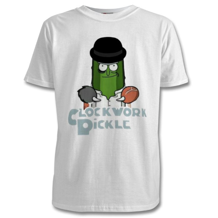 Rick & Morty & A Clockwork Orange - A Clockwork Pickle T-shirt