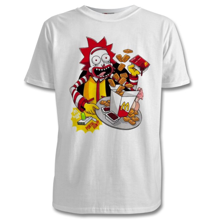 Rick & Morty & Mc Donald's - Rick Mc Donald T-shirt