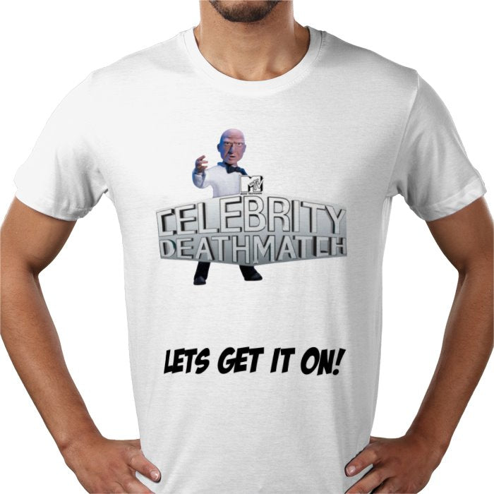 Celebrity Death Match - Lets Get It On T-shirt