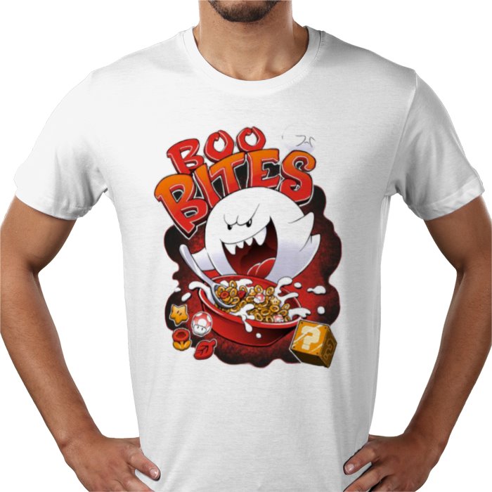Super Mario Bro's - Boo Bites Cereal T-shirt