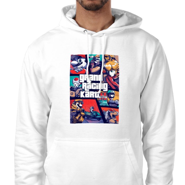 Mario Kart & Grand Theft Auto - Grand Racing Kart Value Hoodie