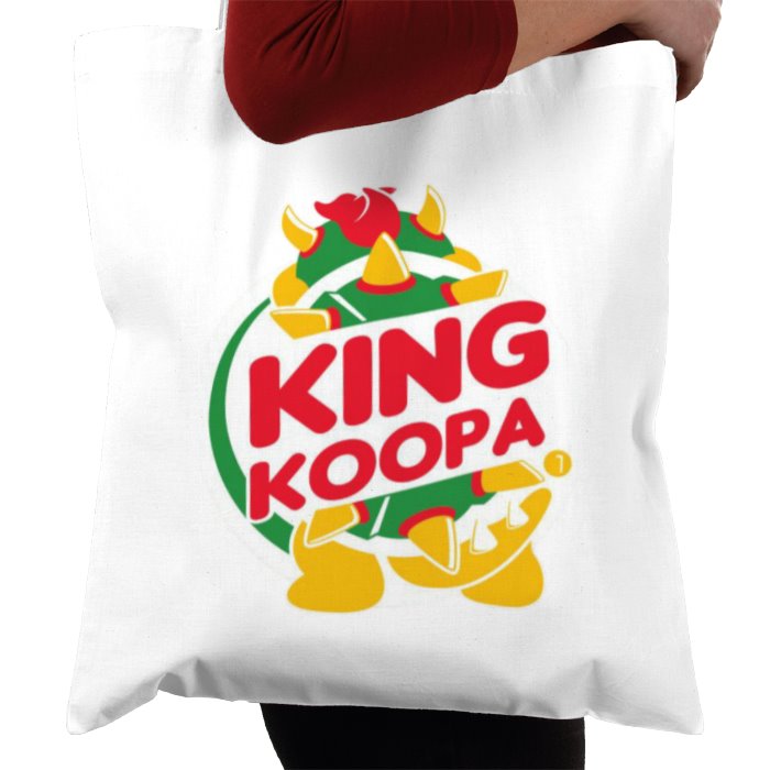 Super Mario Bro's & Burger King - King Koopa Tote Bag