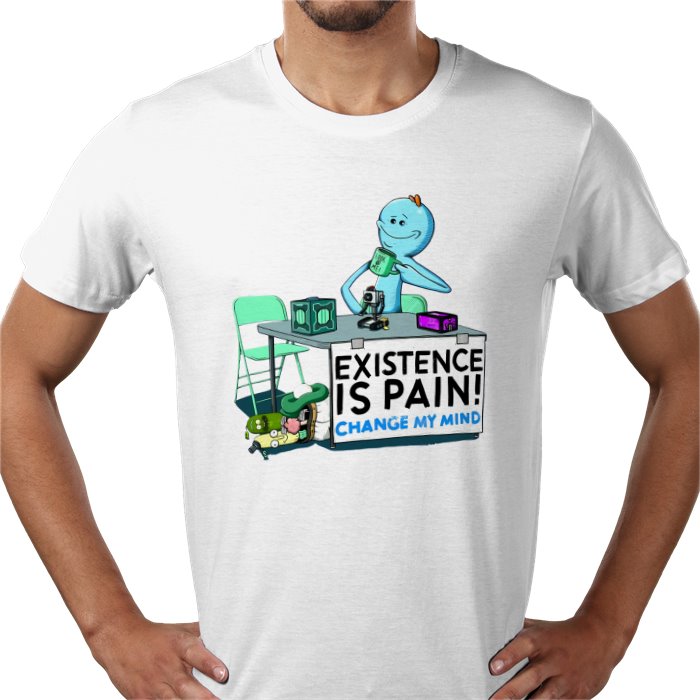 Rick & Morty - Life is Pain... Change My Mind T-Shirt