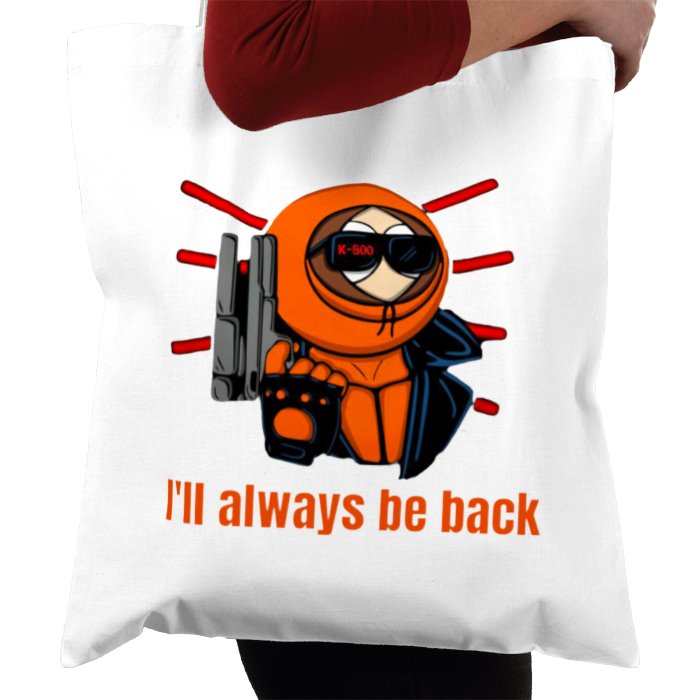 South Park & Terminator - I'll Always Be Back Tote Bag