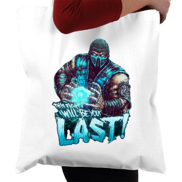 Mortal Kombat - Sub Zero Last Match Tote Bag