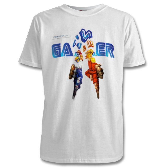 Street Fighter & Sega - Retro Gamer T-shirt