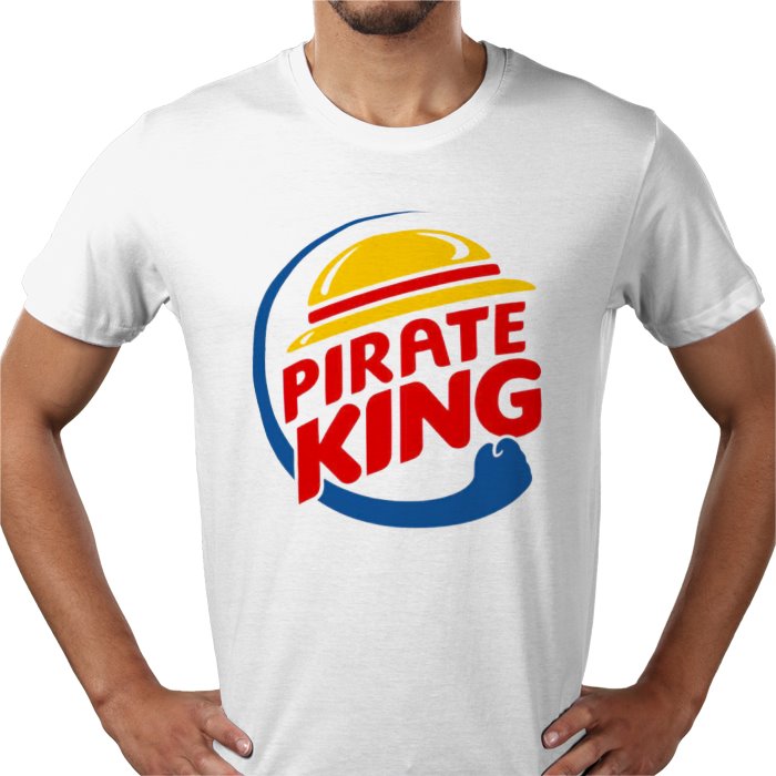 One Piece & Burger King - Pirate King T-shirt