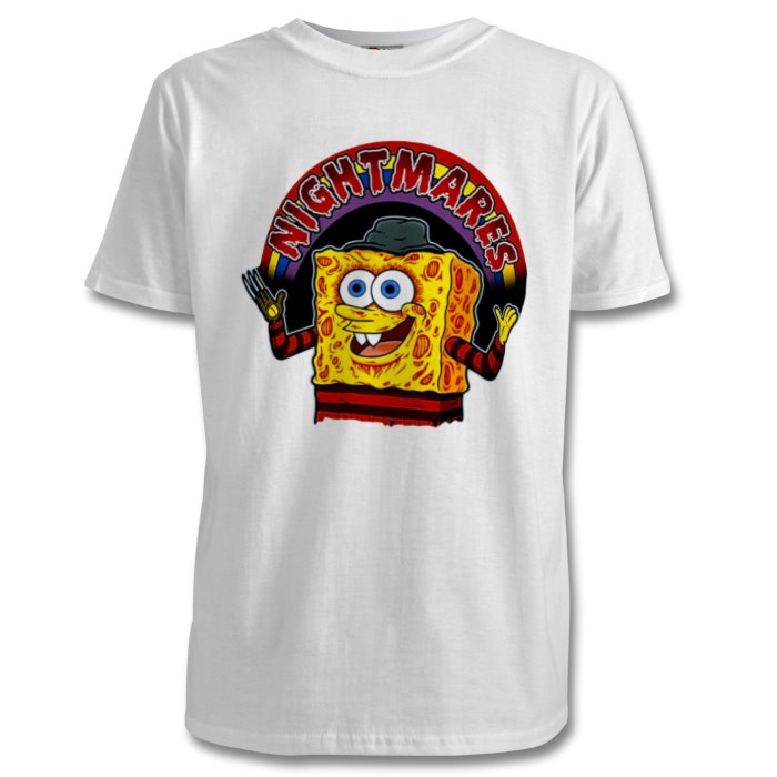 SpongeBob SquarePants & A Nightmare On Elm Street - Nightmares T-shirt