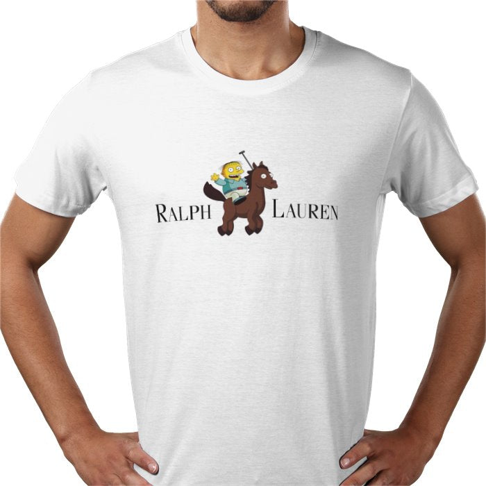 The Simpsons x Ralph Lauren Parody T-Shirt