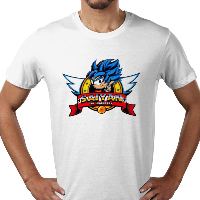 Sonic x Dragonball Z - Sonic The Saiyan T-shirt