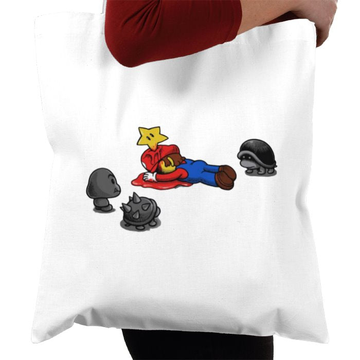 Super Mario Bro's - Game Over Tote Bag