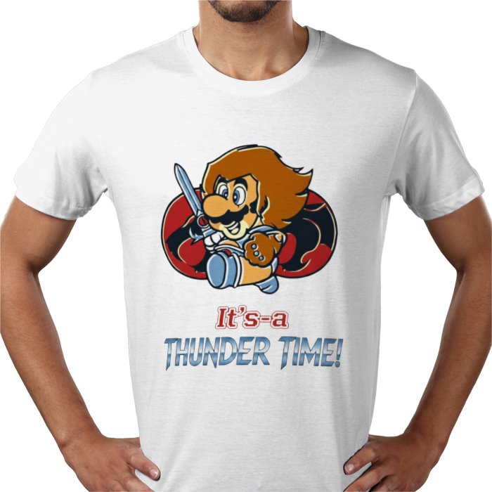 Super Mario x Thundercats - It's-a Thunder Time! T-shirt