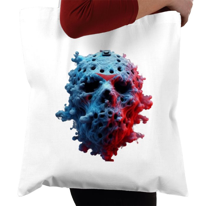 Friday 13th - Smoke Face Tote Bag