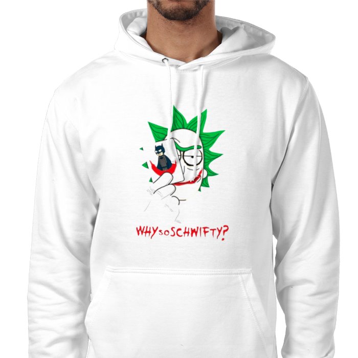 Rick & Morty & Batman - Why So Schwifty Value Hoodie