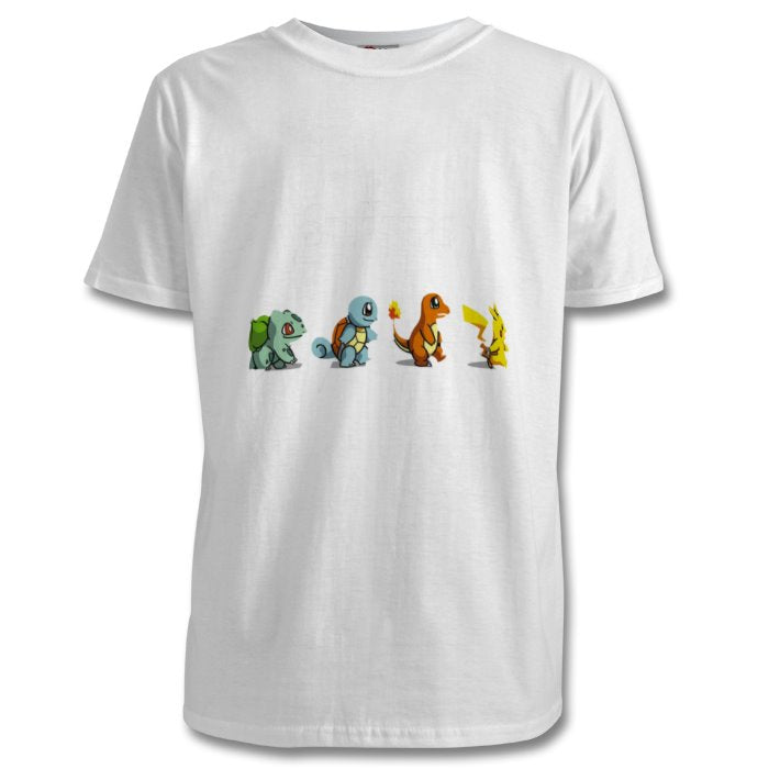 Pokémon & The Beatles - Abby Road Starters T-shirt