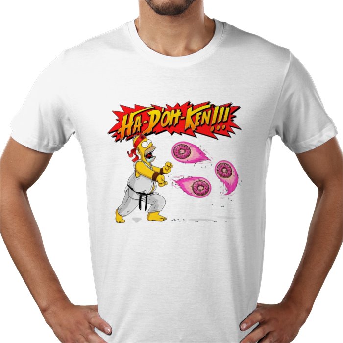 The Simpsons x Street Fighter — Ha-Doh-Ken T-Shirt