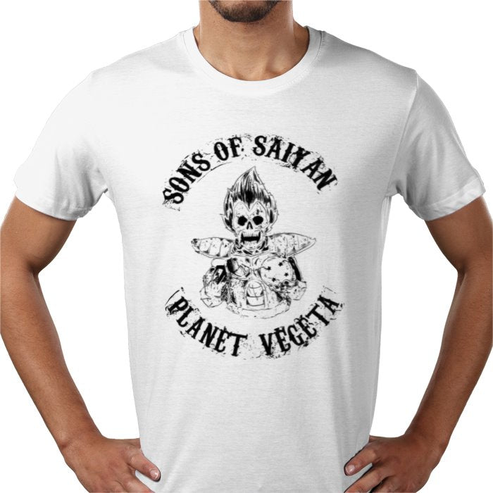 Dragonball Z & Sons Of Anarchy - Sons Of Saiyan's T-shirt