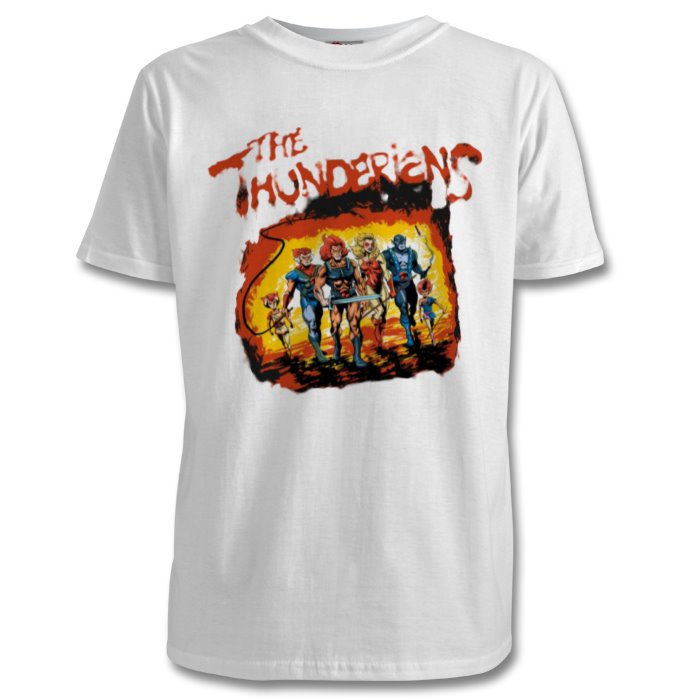 Thundercats & The Warriors - The Thundarians T-shirt