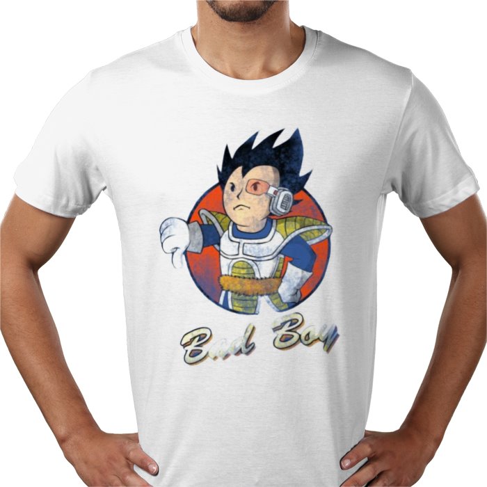 Dragonball Z & Fallout - Vegeta Bad Boy T-shirt