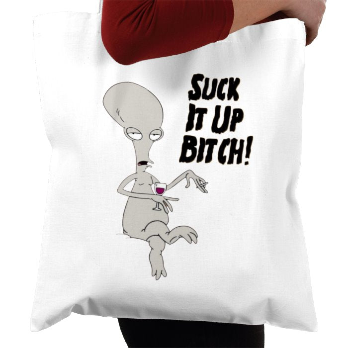 American Dad - Suck It Up B***H Tote Bag