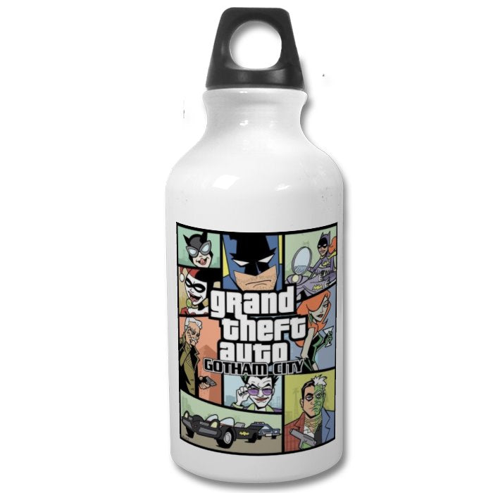 Batman & Grand Theft Auto - Grand Theft Auto Gotham Water Bottle