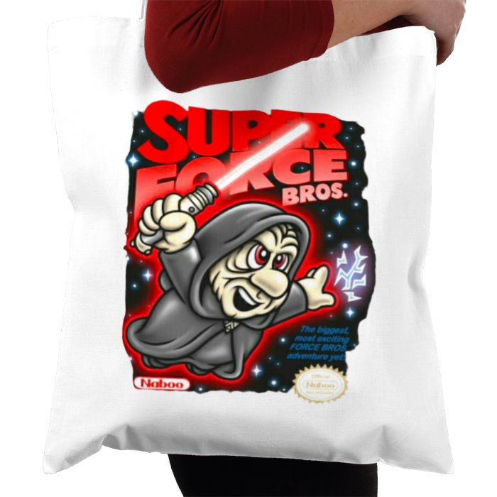 Super Mario Bro's & Star Wars - Super Force Bros Tote Bag