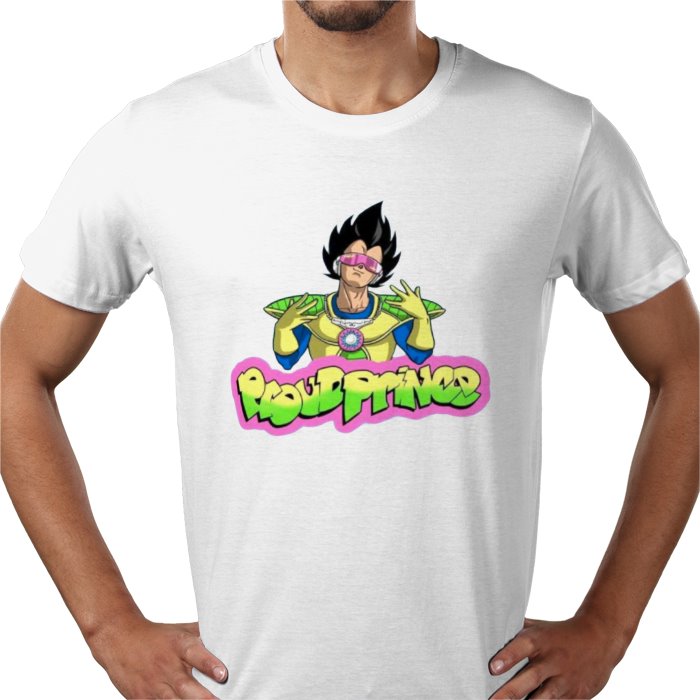 Dragonball Z & The Fresh Prince Of Bel Air - Proud Prince T-shirt