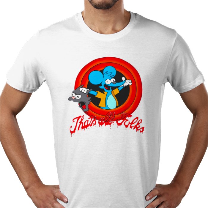 The Simpsons x Looney Tunes — Itchy & Scratchy T-Shirt
