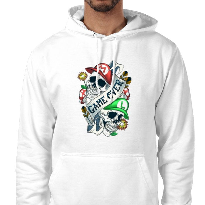Super Mario - Game Over Tattoo Style Value Hoodie