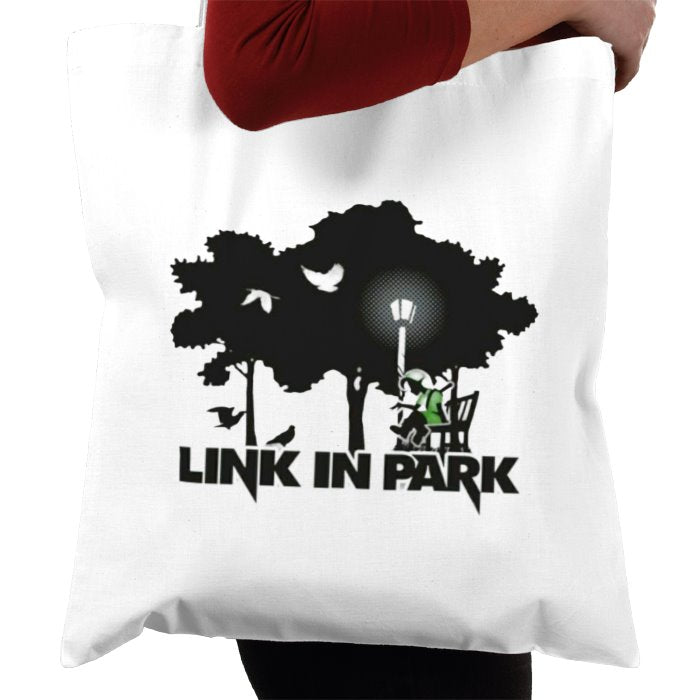 The Legend Of Zelda & Linkin Park - Link In Park Tote Bag