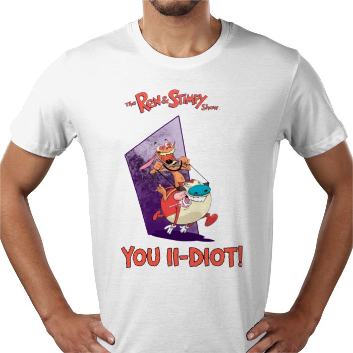 Ren & Stimpy - You Ii-diot T-shirt