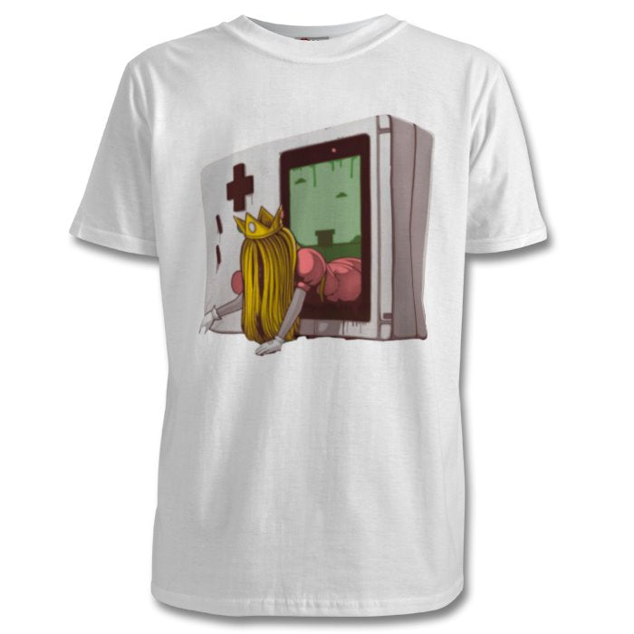 Nintendo Game Boy & Super Mario Bro's & The Ring - Princess Samara T-shirt