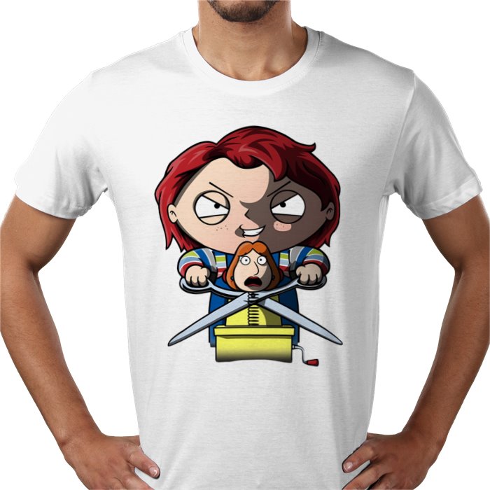 Family Guy x Chucky Parody T-Shirt