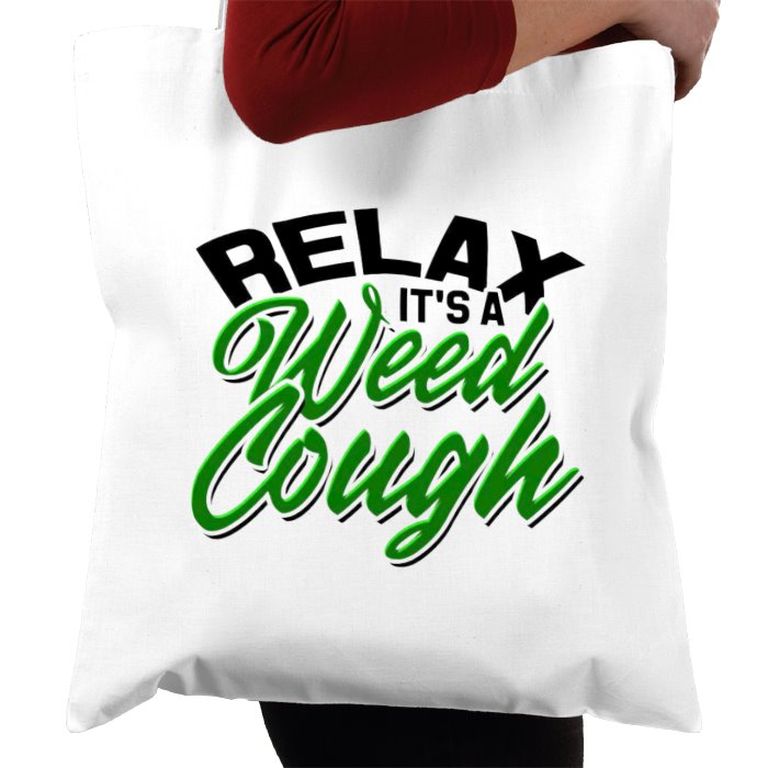 Weed Cough Tote Bag