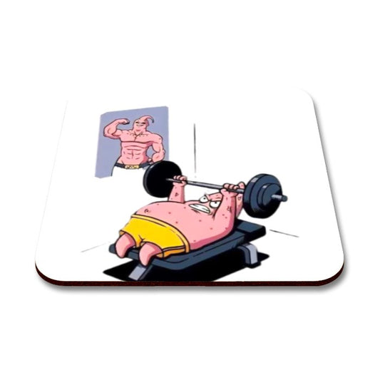 Dragonball Z x SpongeBob Square Pants - Why You Started Square Coasters