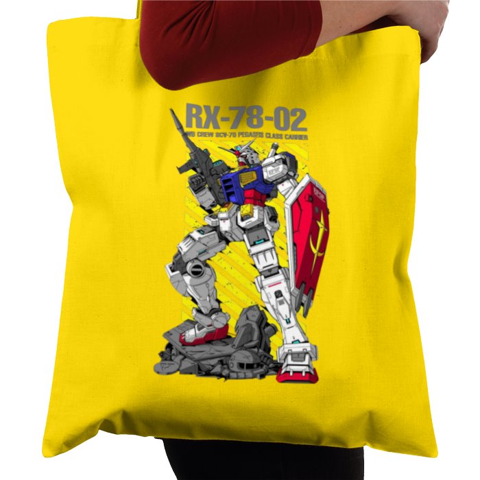 Gundam Wing - RX 78 02 Tote Bag