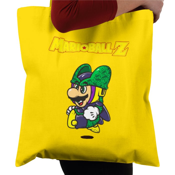 Super Mario Bro's x Dragonball Z - Cell Disguise Tote Bag