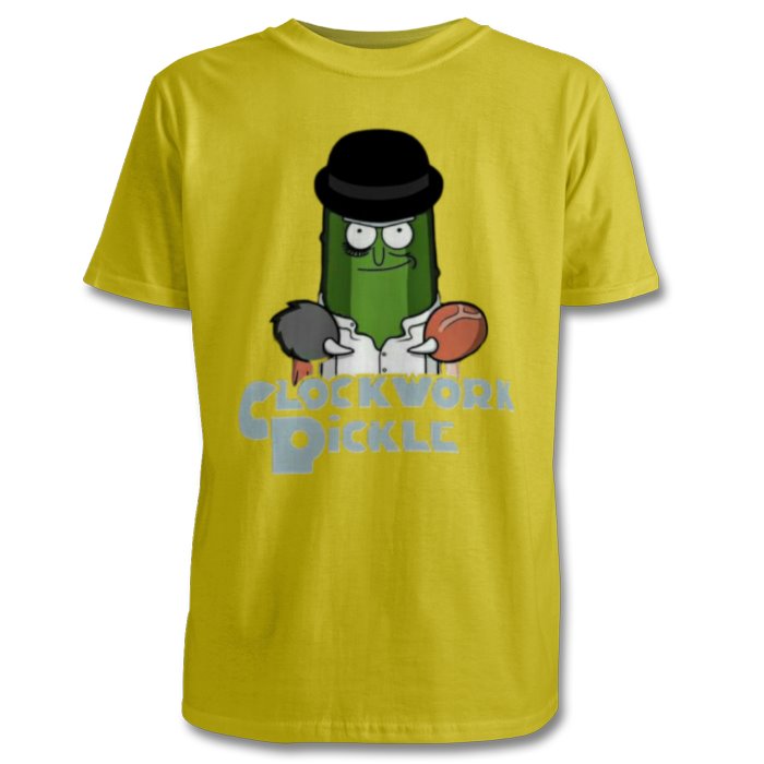 Rick & Morty & A Clockwork Orange - A Clockwork Pickle T-shirt