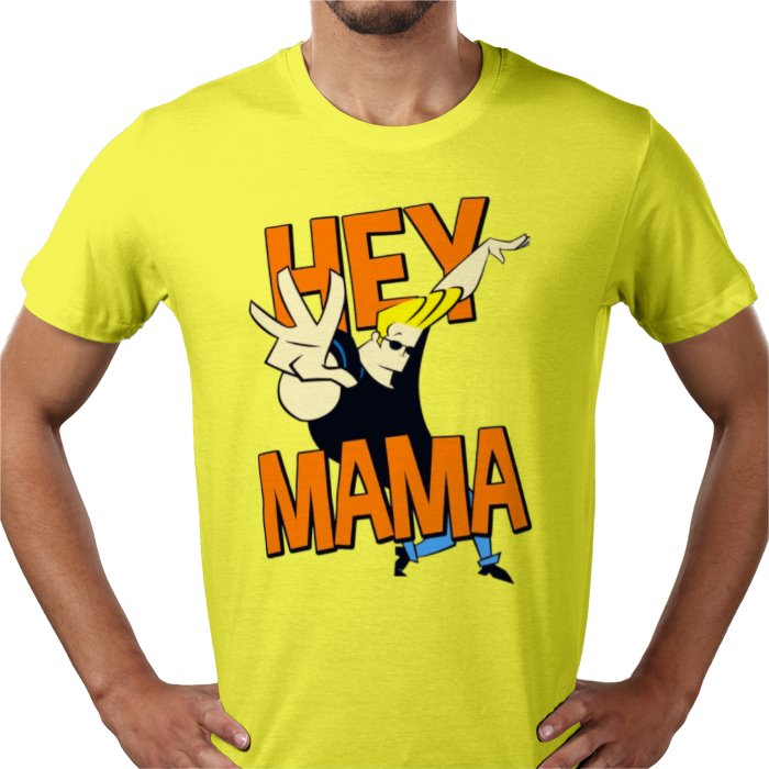 Johnny Bravo Hey Mama T-shirt