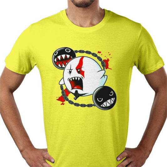 Super Mario x God Of War - Ghost Of War T-Shirt