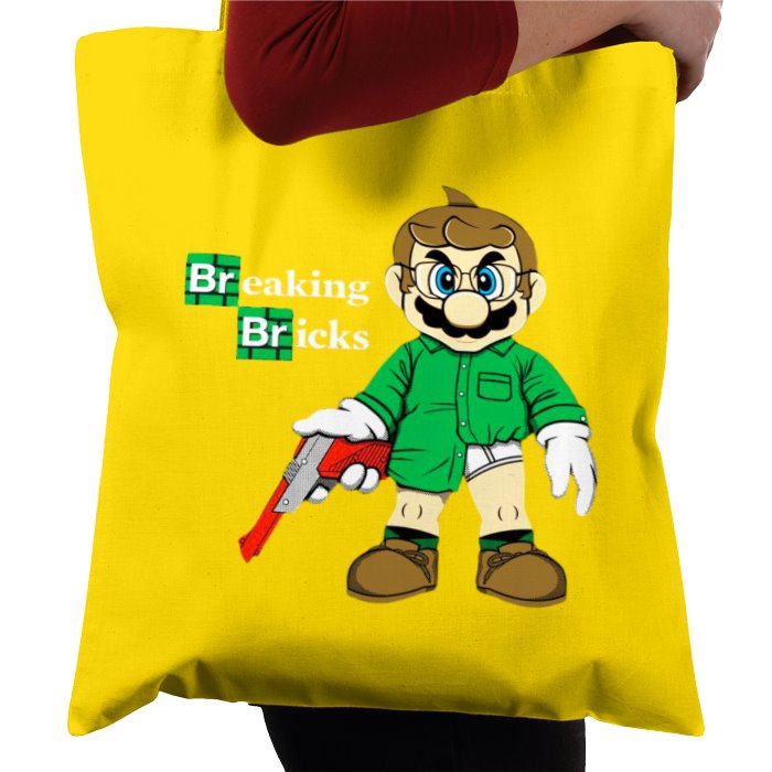 Super Mario Bro's x Breaking Bad - Breaking Bricks Tote Bag