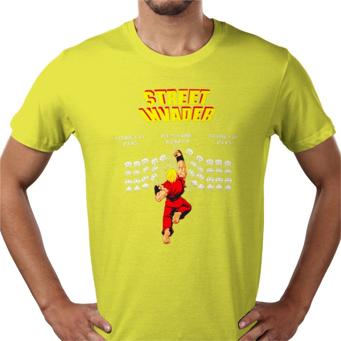 Street Fighter x Space Invaders — Street Invader T-Shirt