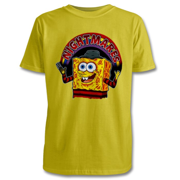 SpongeBob SquarePants & A Nightmare On Elm Street - Nightmares T-shirt