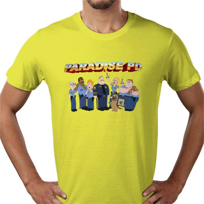Paradise PD Character Crew T-Shirt