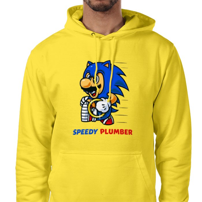 Super Mario x Sonic - Speedy Plumber Value Hoodie