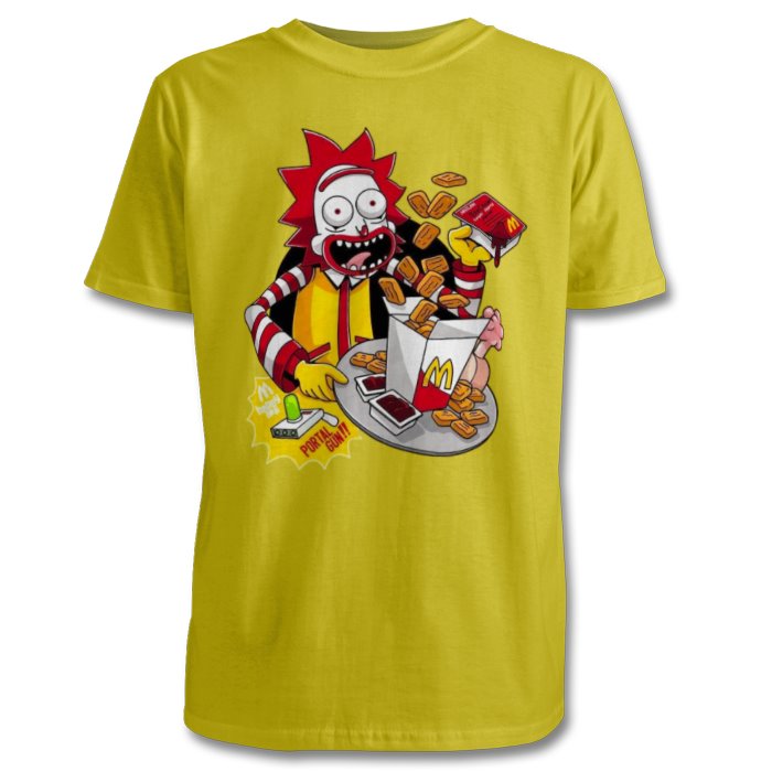 Rick & Morty & Mc Donald's - Rick Mc Donald T-shirt