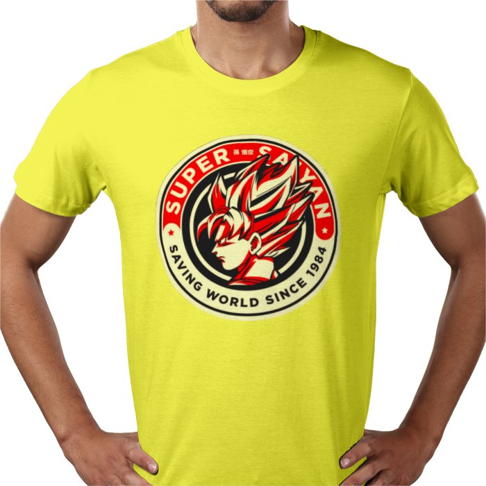 Dragonball Z - Goku Badge T-shirt