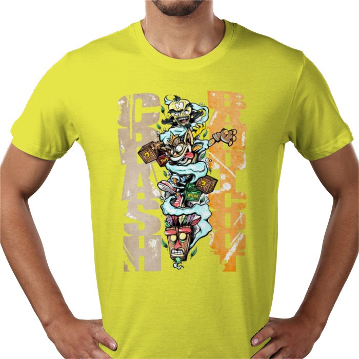 Crash Bandicoot Theme T-Shirt
