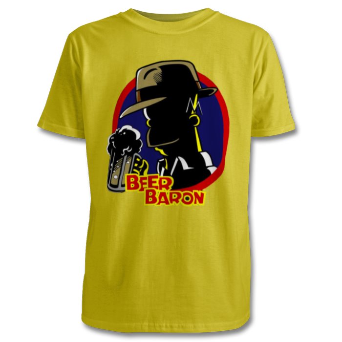 The Simpsons & Dick Tracey - Beer Baron T-shirt