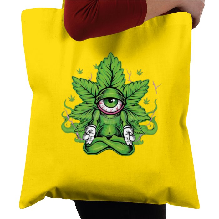 Cannabis Eye Tote Bag